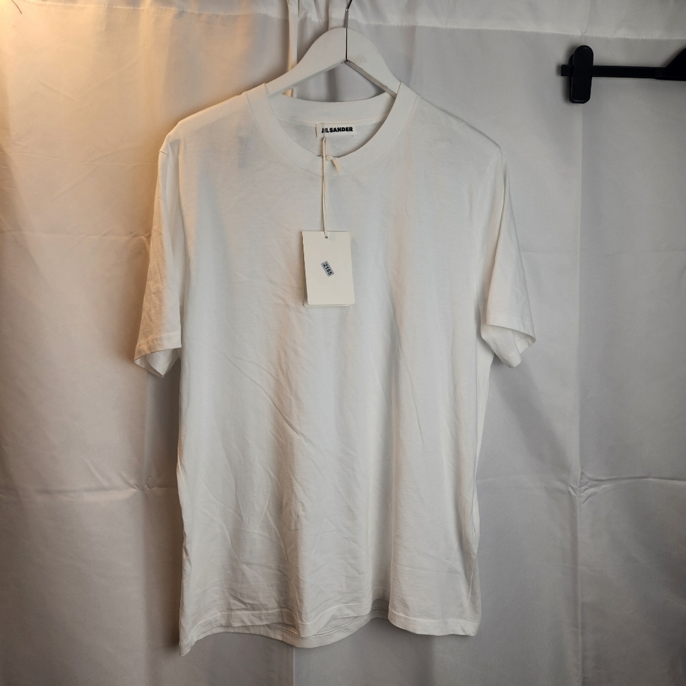 Jil Sander basic white tshirt size L BNWT